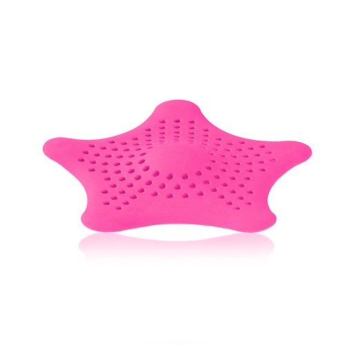 Kitchen goods-Strainer lid, star shape 14CM (BPA FREE Polypropyle) Pink